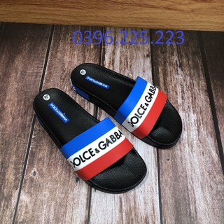 [Bán rẻ lấy khách] Dép nam ❤️FREESHIP❤️ dép quai ngang LBB-D&GG màu đen đẹp phong cách