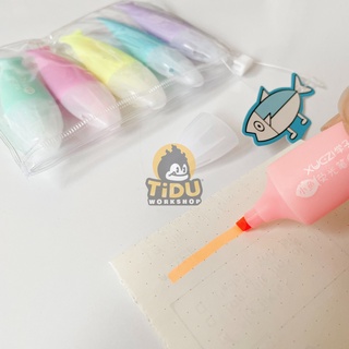 Bút dạ quang nhiều kiểu đáng yêu.