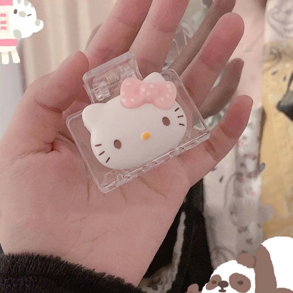 Kẹp Tóc Trong Suốt Họa Tiết Hoạt Hình Phong Cách Lolita Cho Nữ