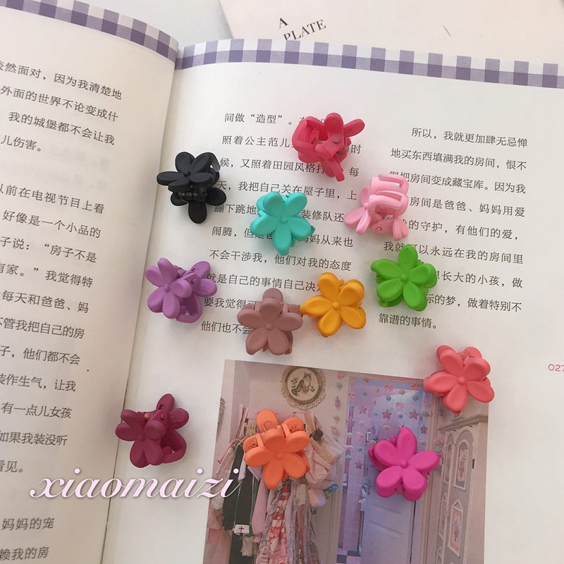 Kẹp tóc hình bông hoa nhỏ phong cách Hàn Quốc B147