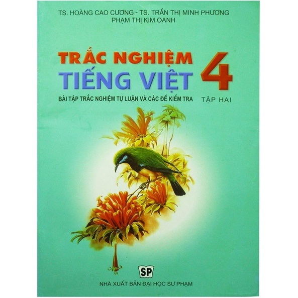 Sách Trắc nghiệm Tiếng Việt 4 tập 2