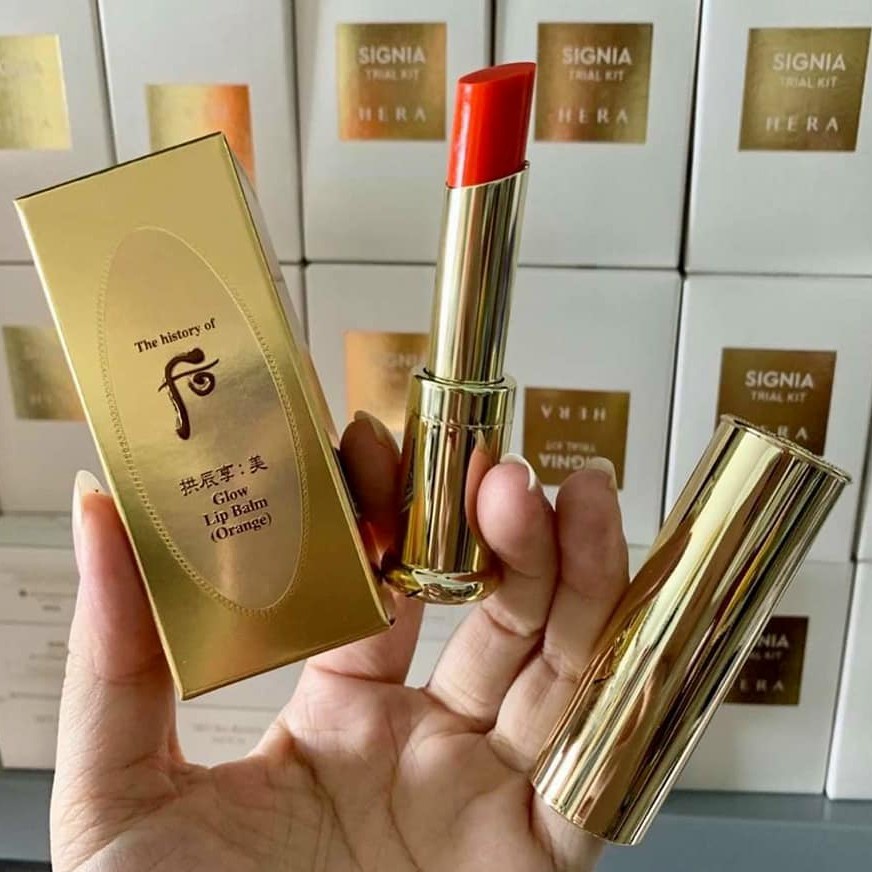 SON DƯỠNG MÔI The History of Whoo Glow Lip Balm màu Orange