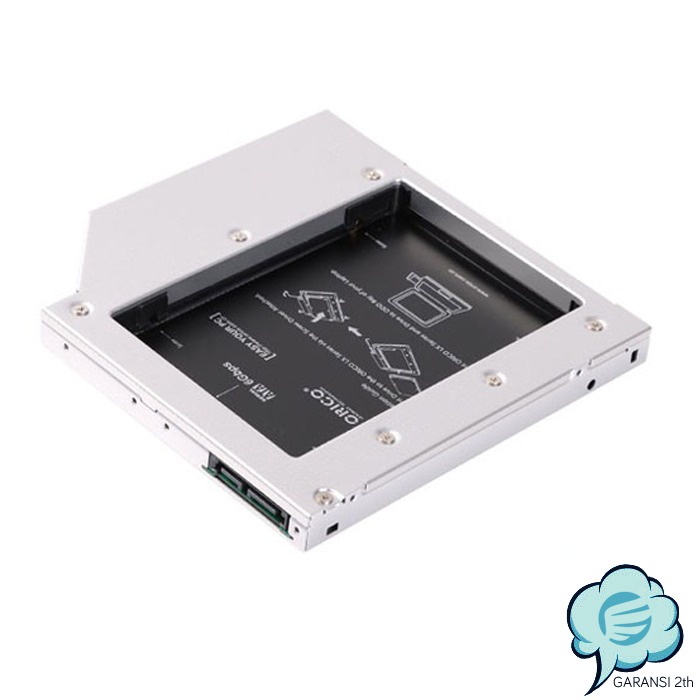 Khung Gắn Ổ Cứng Bằng Nhôm Orico L127Ss Cho Laptop