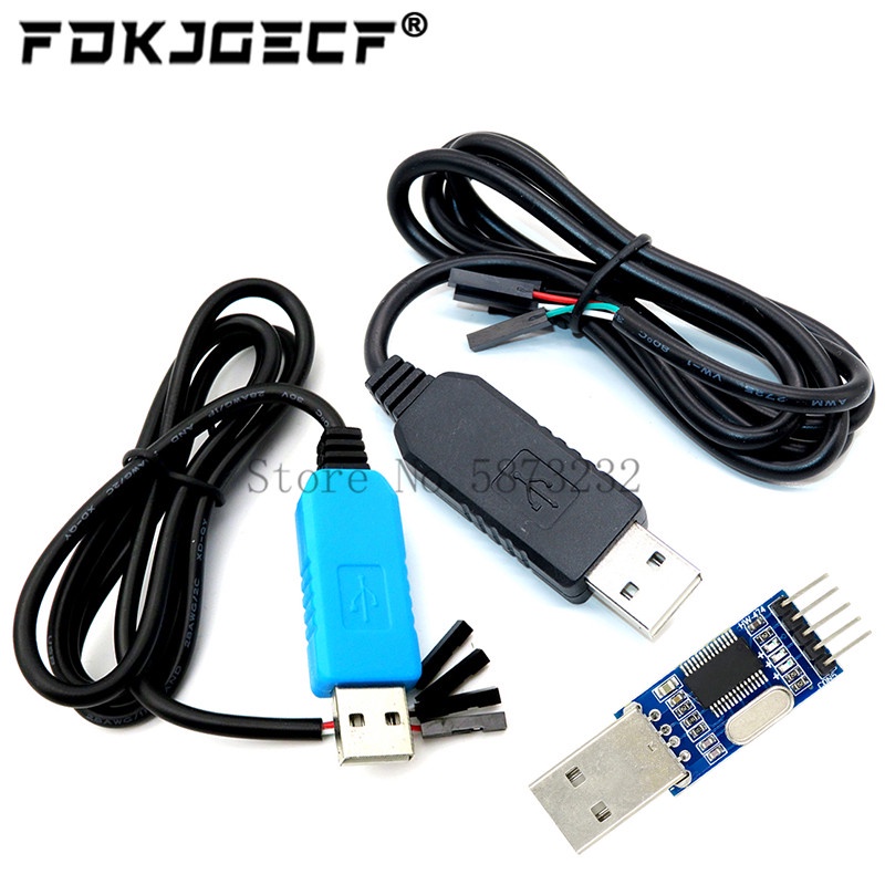 Cáp Chuyển Đổi PL2303 PL2303HX/PL2303TA USB Sang RS232 TTL Chống Bụi PL2303HX