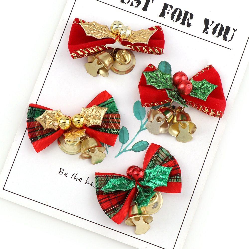 Bộ 10 Nơ Trang Trí Cây Thông Noel