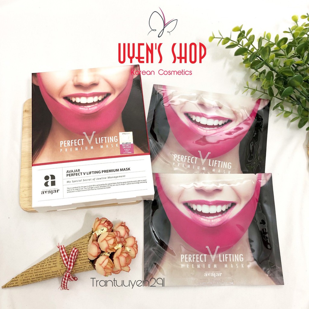 Mặt nạ Avajar Perfect V Lifting Premium Mask