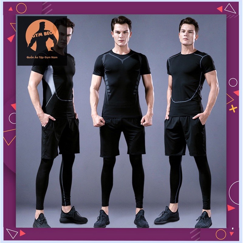 Áo tập gym training procombat ôm body
