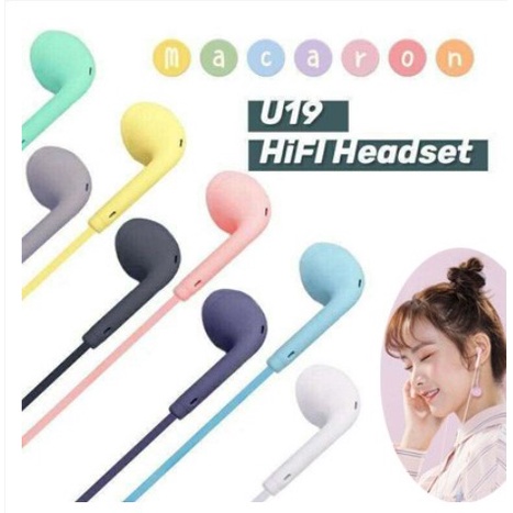 ⭐Hàng Có Sẵn⭐ Tai Nghe Nhét Tai Chơi Game Có Dây 3.5mm U19 Dành Cho Điện Thoại Di Động