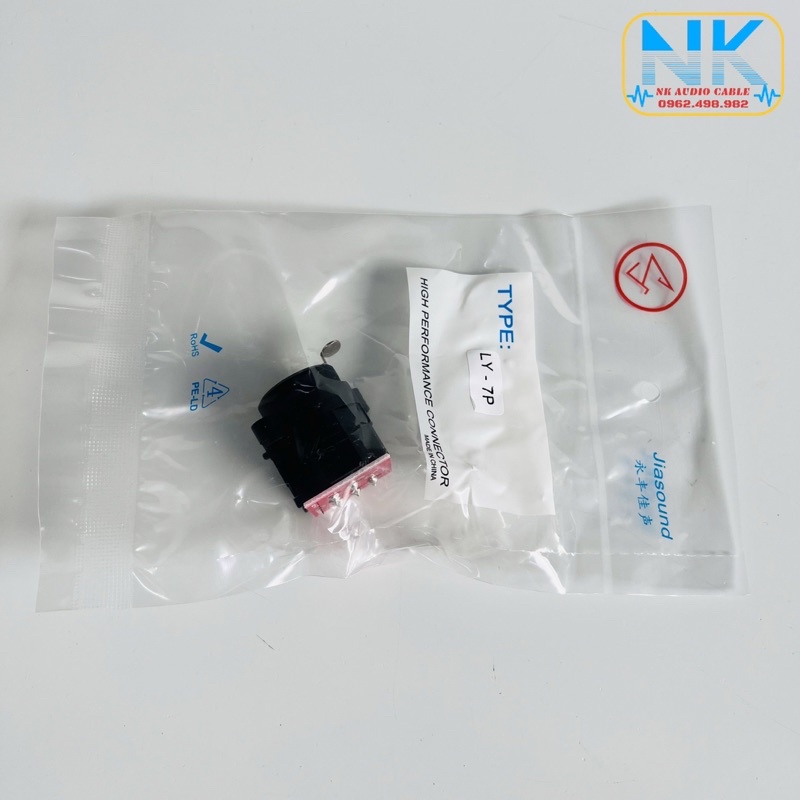 Jack Âm 2 in 1 Canon + 6.5mm Jiasoud Audio Chính hãng