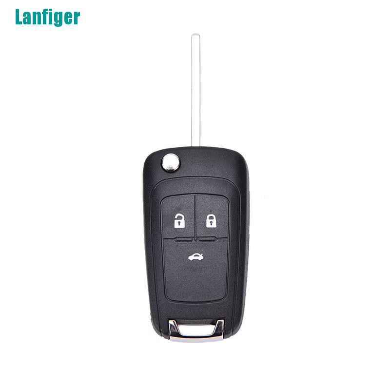 Vỏ Bọc Chìa Khóa Điều Khiển Từ Xa 3 Nút Gấp Được Cho Chevrolet