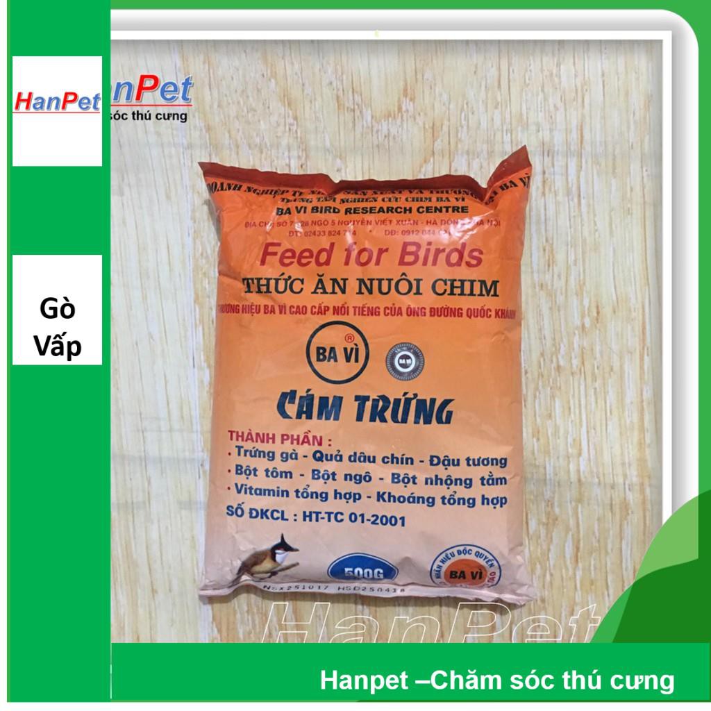 1 gói - Thức ăn cho chim(Cám trứng BAVI- 500gr) (- 214) cám chim ba vì