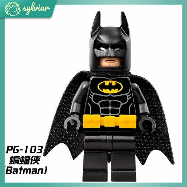 Mô Hình Đồ Chơi Lego Nhân Vật Siêu Anh Hùng Người Dơi Superman Aquaman Wonder Woman