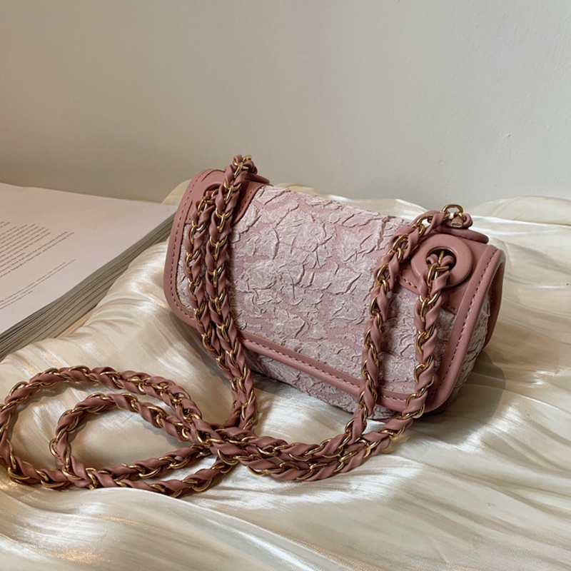 Túi đeo chéo IELGY dáng vuông nhỏ phong cách Hàn Quốc thời trang cho nữ