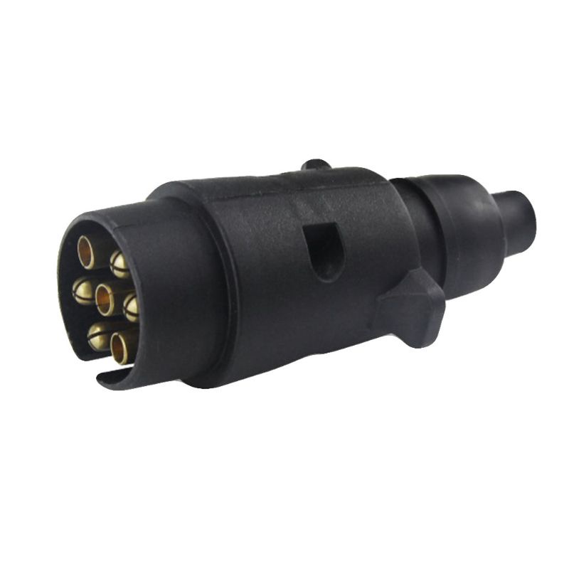 Phích Cắm 7 Chấu 7 Pin Tròn 12V Thay Thế Chuyên Dụng Cho Xe Hơi RV