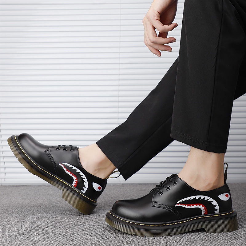 Giày Bốt Martin Da Cổ Thấp Thời Trang Cho Nam Dr.Martens MartinAngel 1461