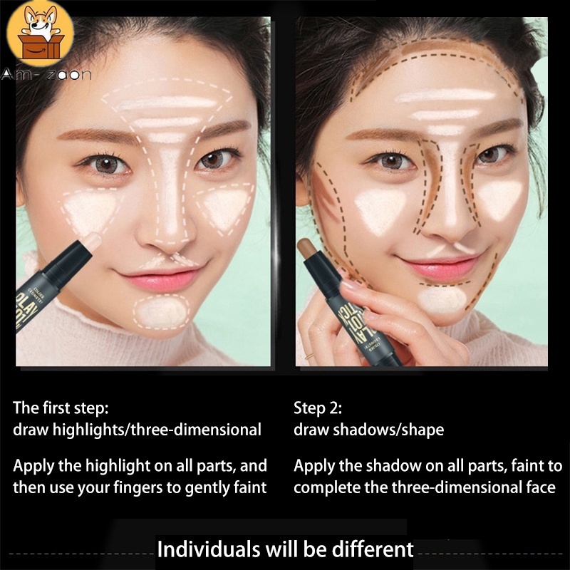 Thỏi Kem Bắt Sáng / Tạo Khối Che Khuyết Điểm / Bắt Sáng Sửa Chữa Da Am.az