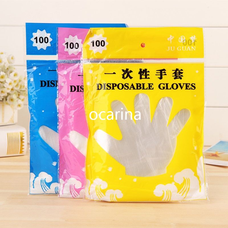 Set 100 Găng Tay Trong Suốt Dùng Một Lần Tiện Dụng Và Bền