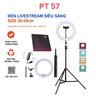 [[Sỉ lẻ rẻ vô địch] ĐÈN LIVESTREAM BÁN HÀNG,MAKEUP TRANG ĐIỂM,HỖ TRỢ ÁNH SÁNG CHỤP HÌNH SIZE 26cm và 33cm [ BH12 tháng ]