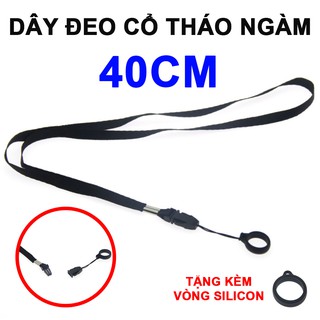 Dây đeo thiết bị cầm tay cỡ nhỏ có ngàm dễ dàng tháo lắp tặng kèm vòng silicon tiện lợi có clip thực tế!
