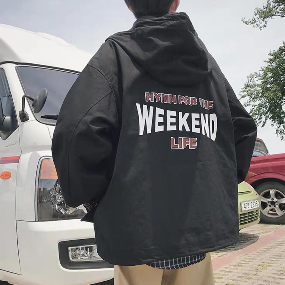 Áo khoác dù WEEKEND -JACKET UNISEX -dù 2 lớp