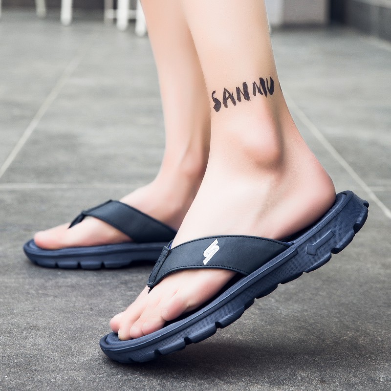 Dép Sandal Skechers Goga Max Size Lớn Chống Trượt Thời Trang Mùa Hè Cho Nam