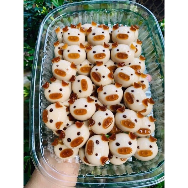 Khuôn silicon vỉ làm thạch rau câu pudding hình phô mai/cá/heo/hoa lá