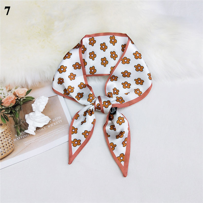 Khăn Choàng Cổ Vải Lụa Hoạ Tiết Độc Đáo Thời Trang Cho Nữ