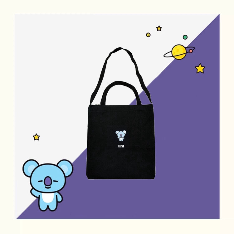 Túi xách KPOP BTS BT21 Canvas Tote Bag TATA COOKY