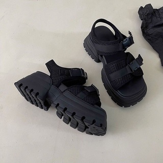 Dép sandal đế độn bánh mì ulzzang