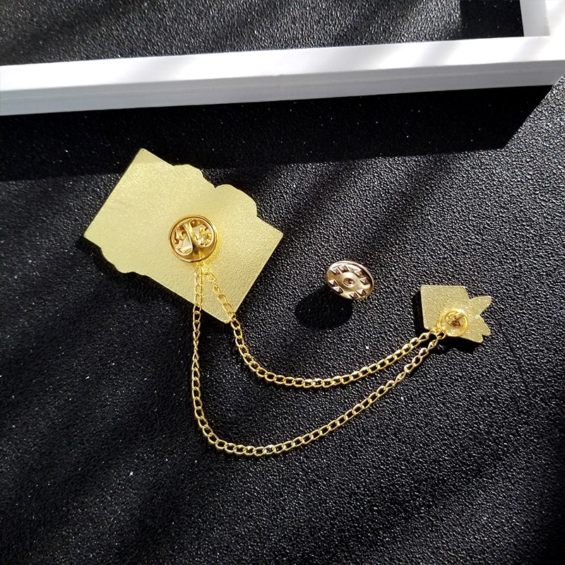 Ghim cài QIHE JEWELRY họa tiết mặt trời mây ngôi sao cá voi hoạt hình bằng kim loại dành cho gắn trang trí balo