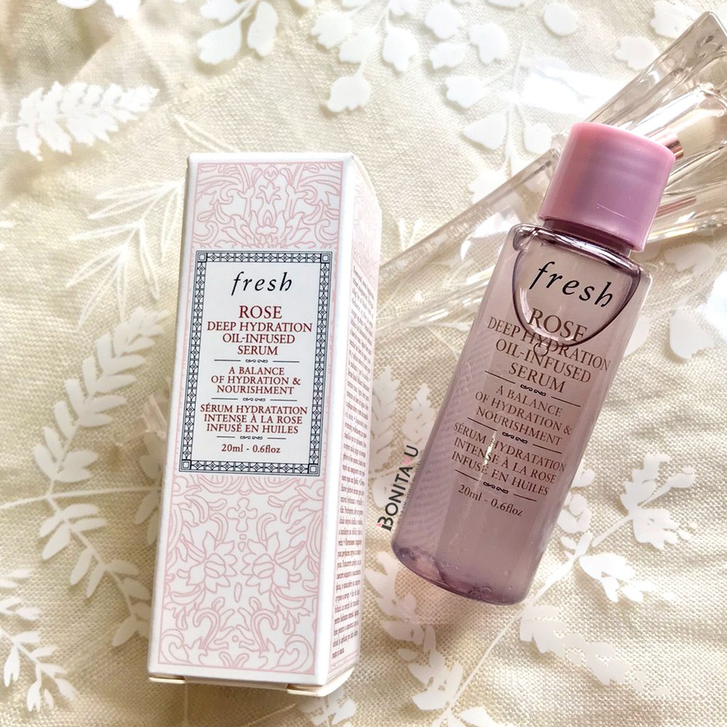 [Hot New] Tinh chất Rose Deep Hydration Oil-Infused Serum FRESH