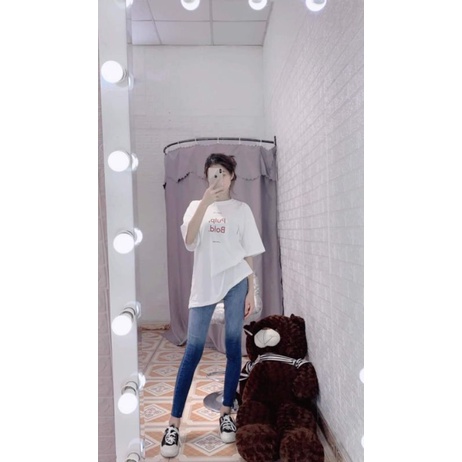 Quần Jean Bò Skinny Ôm Loang xanh, đen phối màu cực đẹp, chất jean co giãn mềm | BigBuy360 - bigbuy360.vn