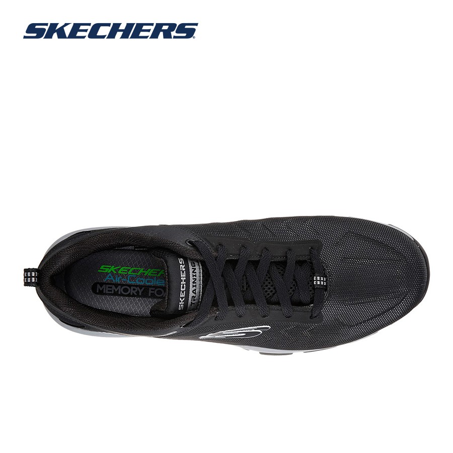 Giày chạy bộ nam SKECHERS Go Run (Hyper Burst) 220200-BKGY