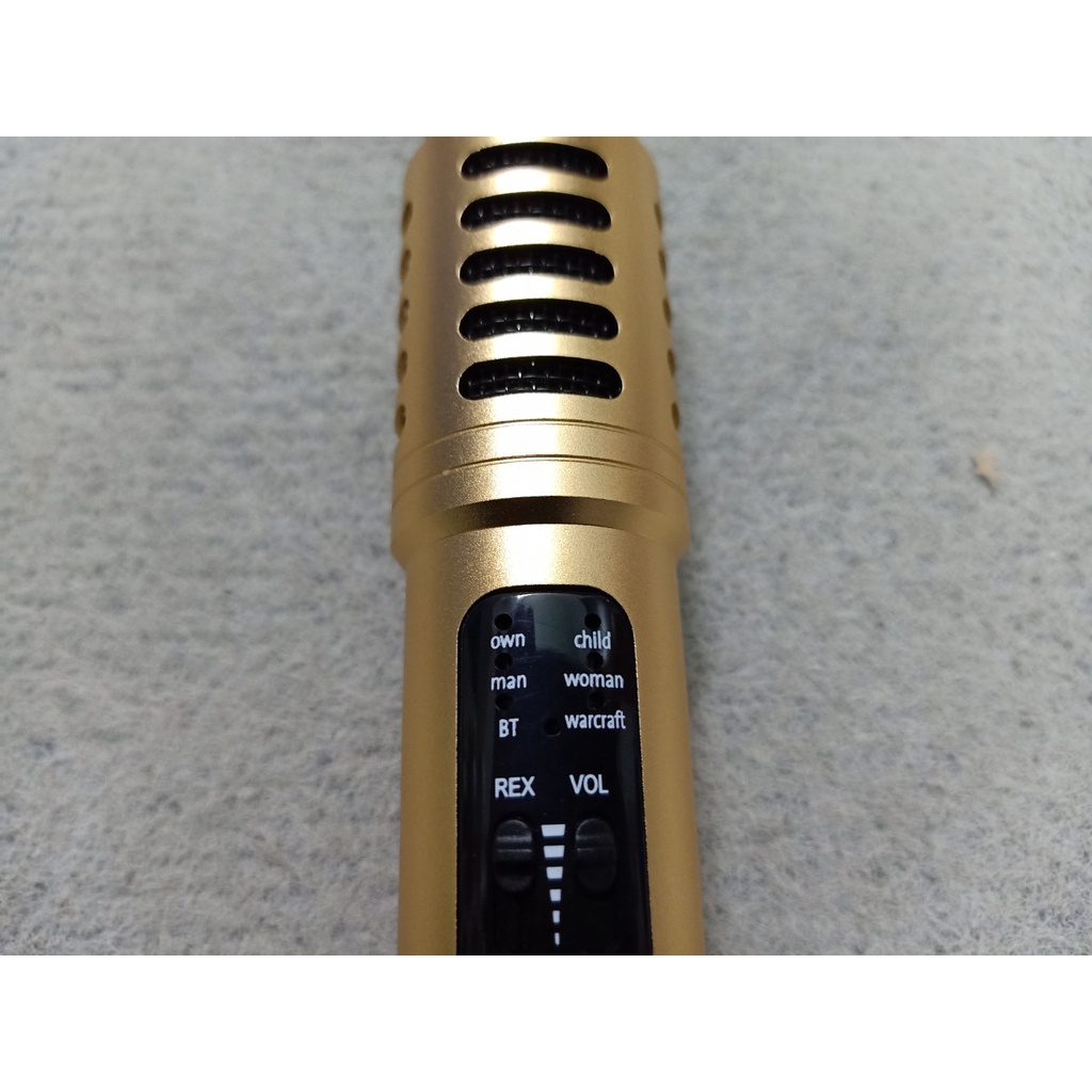 Micro S58 Hát Live stream Karaoke Thu Âm trên điện thoại - Kết nối nhạc Bluetooth