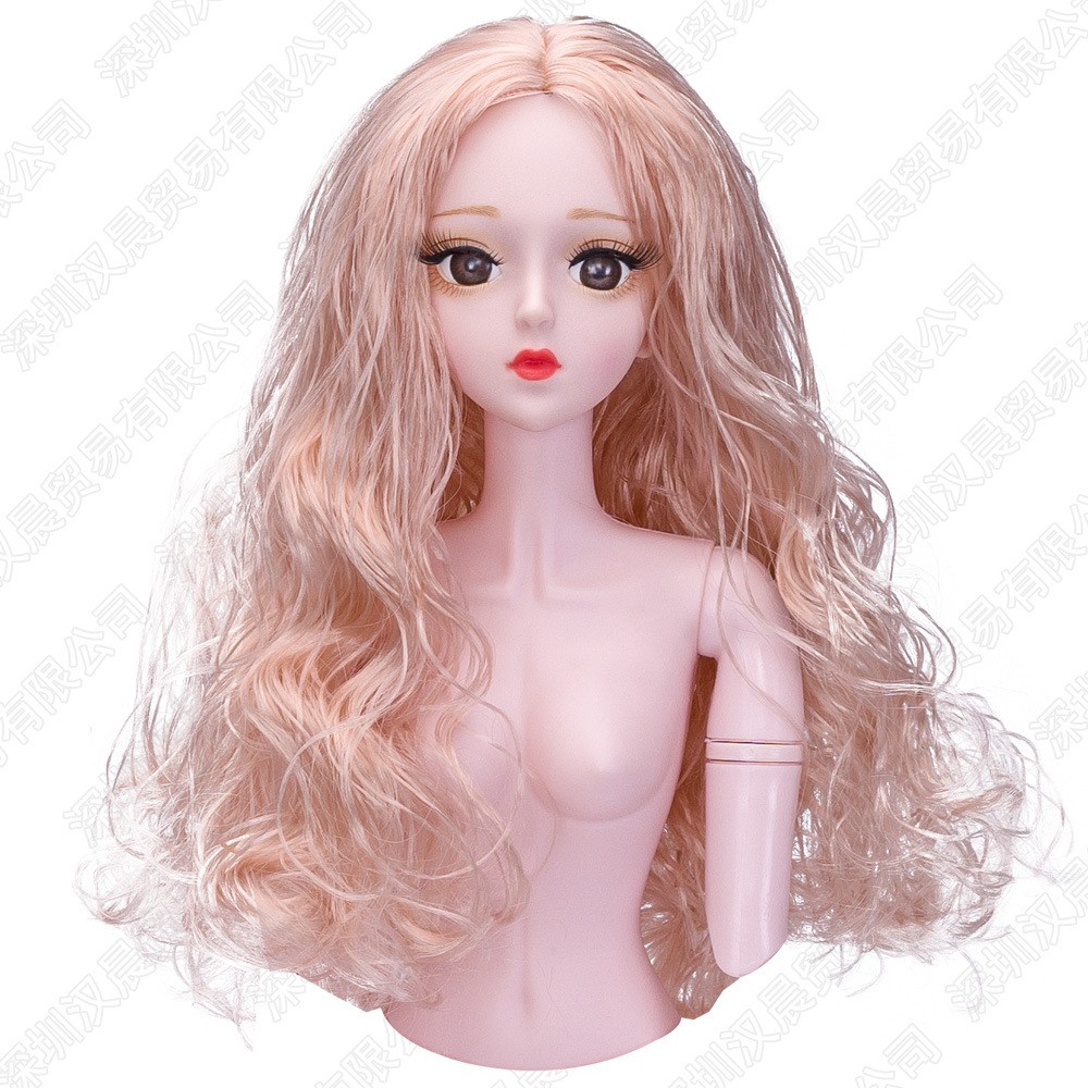 Búp Bê BJD cao 60cm 18 Khớp Mái Tóc Dài Mượt , Lông Mi Cong Vút