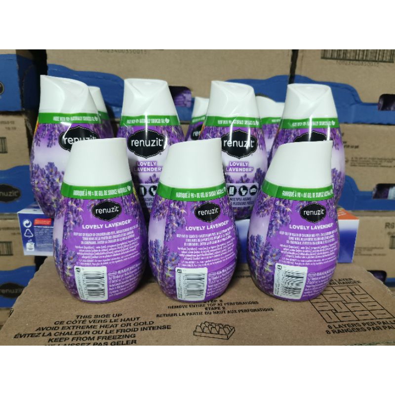 Combo 12 sáp thơm Renuzit Lavender 198g 98% hương tự nhiên