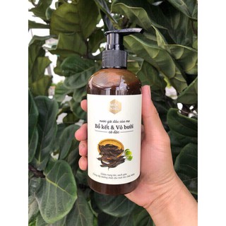 Nước Gội Bồ Kết Vỏ Bưởi - Sạch da đầu, hết ngứa ngáy và hết gàu, hết hư tổn