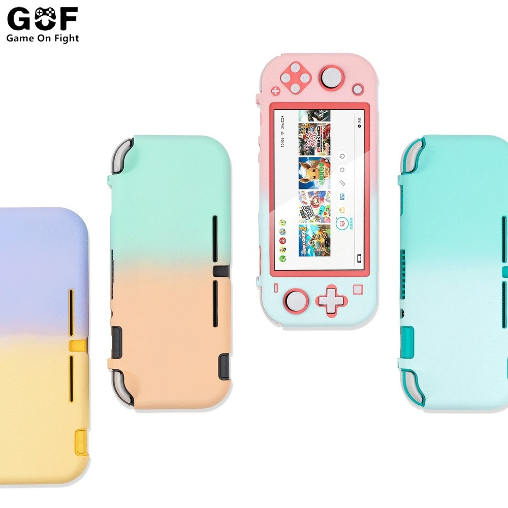 Vỏ bọc máy chơi game bằng nhựa cứng màu sắc gradient cho Nintendo Switch Lite | BigBuy360 - bigbuy360.vn