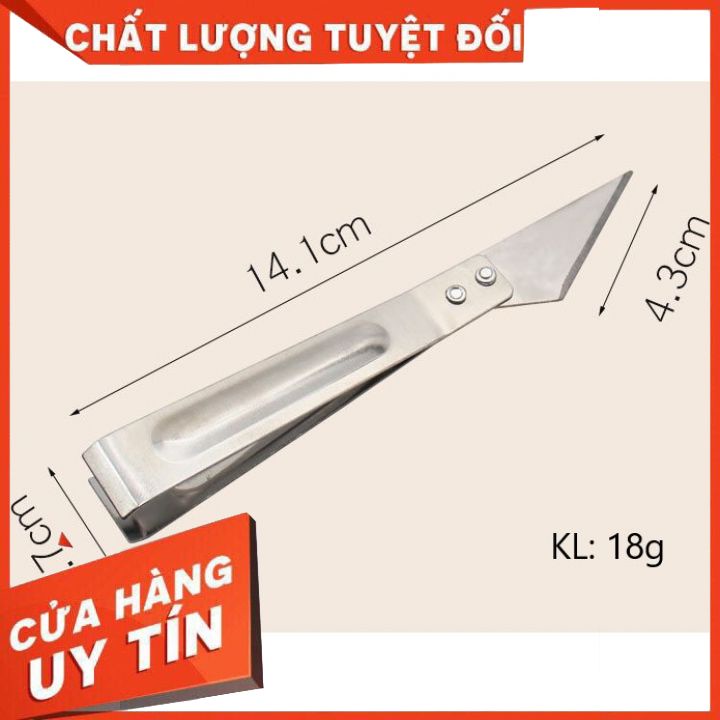 Bộ 3 Dụng Cụ Nạo Gọt Rau Củ Quả Đa Năng 2 Lưỡi, 1 Lưỡi, Kẹp Nhổ Lông Gà Chất Liệu Thép Không Gỉ