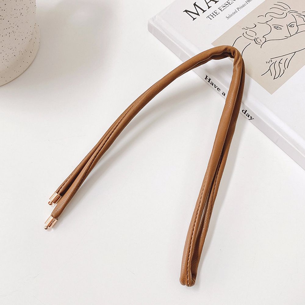 Dây Buộc Tóc Đuôi Ngựa Bằng Da Có Thể Điều Chỉnh Nhiều Màu Phong Cách Hàn Quốc Cổ Điển Thời Trang Cho Nữ