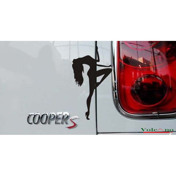 Combo 2 tem dán xe cô gái sexy MS02 Mia Shop