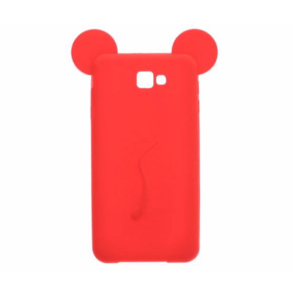 Ốp lưng Galaxy J7 Prime Nhựa dẻo hình thú Slim Character COSANO Đỏ