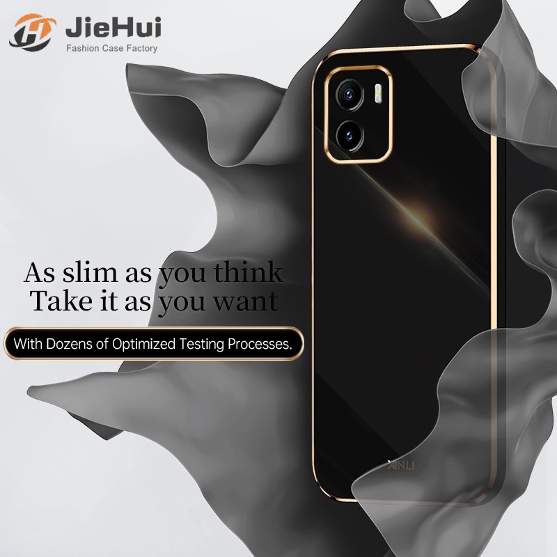 Ốp Điện Thoại Dẻo Vuông Mạ Màu 6D Sang Trọng Kèm Dây Đeo Cho iPhone 6 6S Plus iPhone7 8Plus XS XS Max XR iPhone11 Pro Max