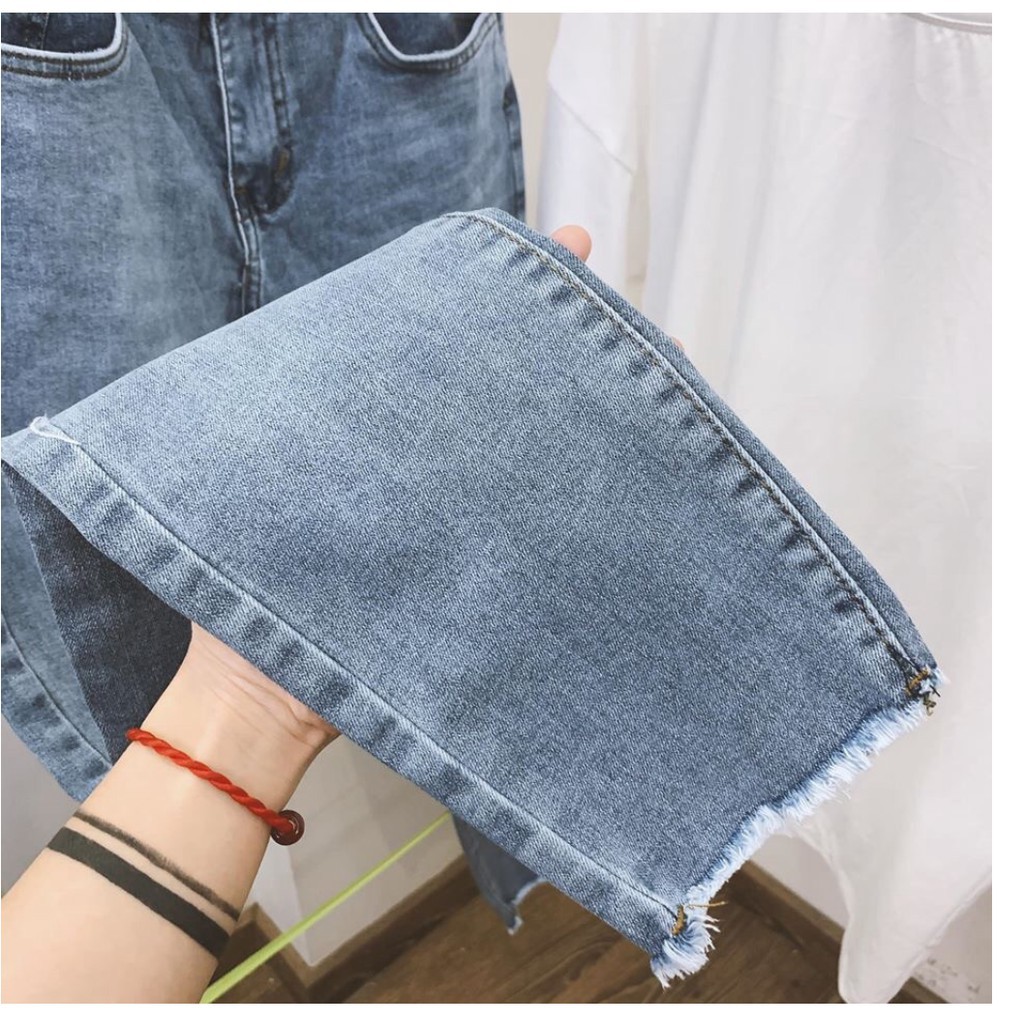 [NhậpPT2000 giảm 15k]Quần jeans rách gối mix rách gấu😈HÀNG SIÊU CẤP😈