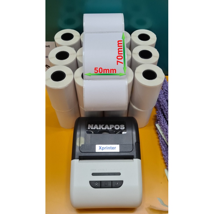 Tem in vận đơn Giao hàng nhanh GHN 50x70 - 100 Tem,tem in nhiệt