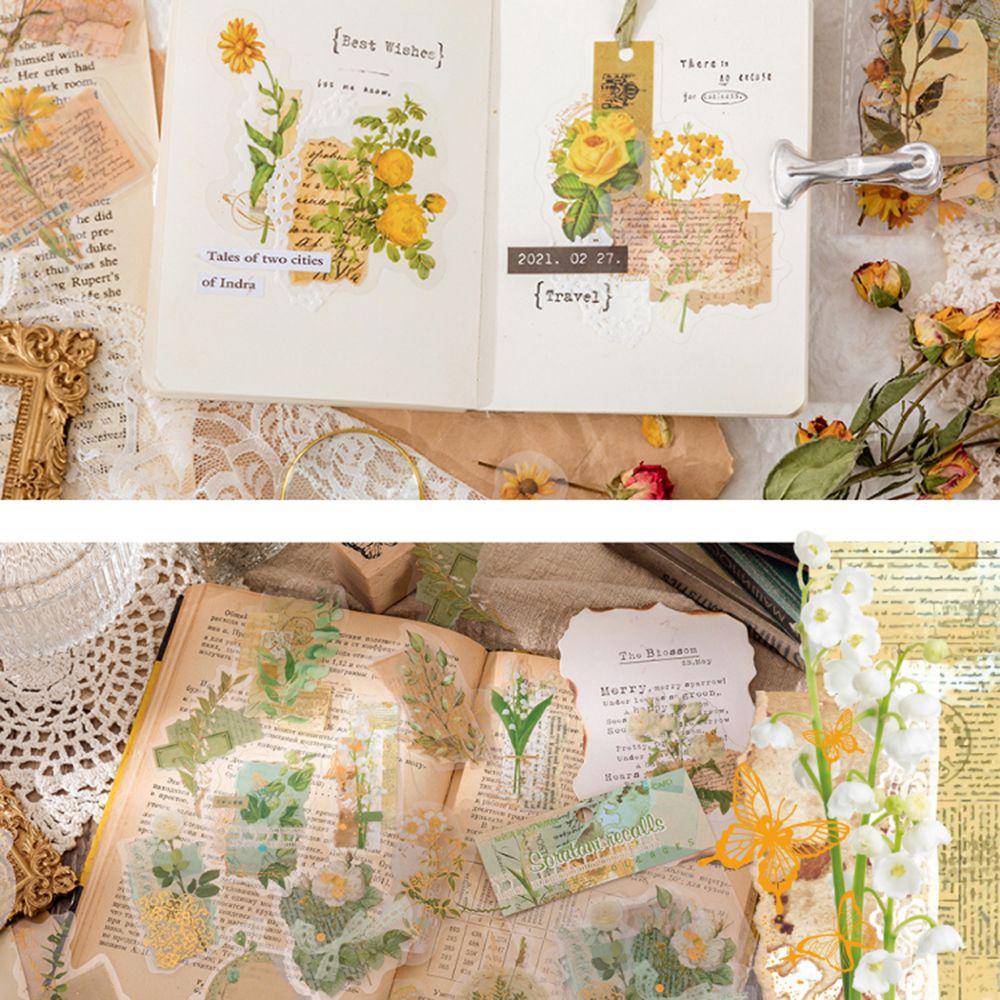 Giấy Dán Ghi Chú Trang Trí Sổ Tay Nhật Ký Phong Cách Vintage