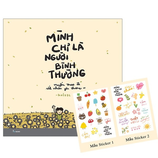 Sách - Mình Chỉ Là Người Bình Thường - Tặng Kèm 1 Bộ Sticker (Mẫu Ngẫu Nhiên)