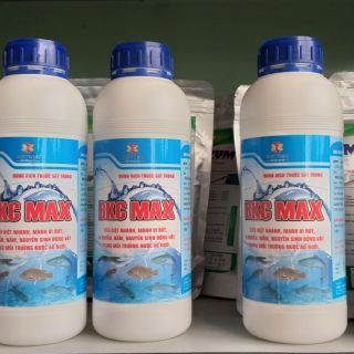 BKC MAX- Dung dịch sát trùng trong nuôi trồng thủy sản- sát khuẩn cắt tảo ao nuôi