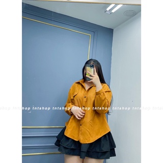 ÁO SƠ MI FROM RỘNG [ TNT SHOP BIGSIZE 60KG 90KG ]