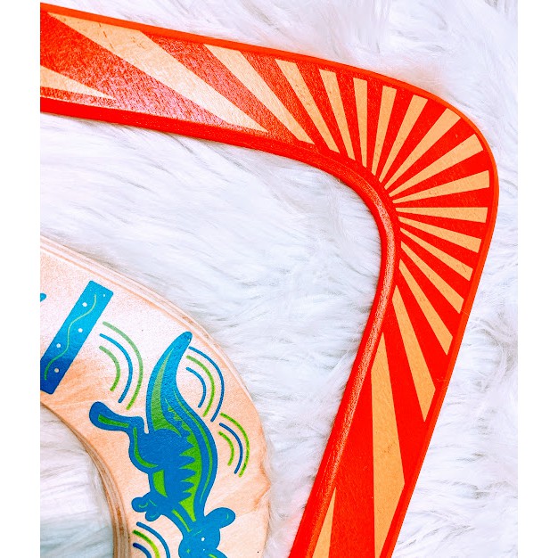 Boomerang 2 Cánh Gỗ - Giao màu Ngẫu Nhiên - 1 sp